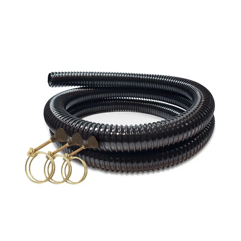 Swell Uk (20Mm) Anti Kink Flexible Pond Pipe & 3 Clips 5M