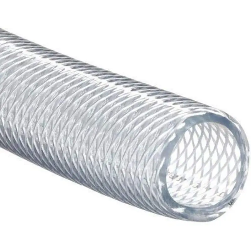 Mrpipe Clear 5/16" Braided Hose Pvc Tube 8Mm Id 13Mm Od 3Ft 1M