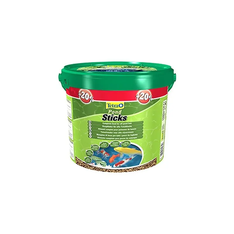 Tetra Pond Sticks Bucket + 20% Extra Fill (12 Litres Total) 10L