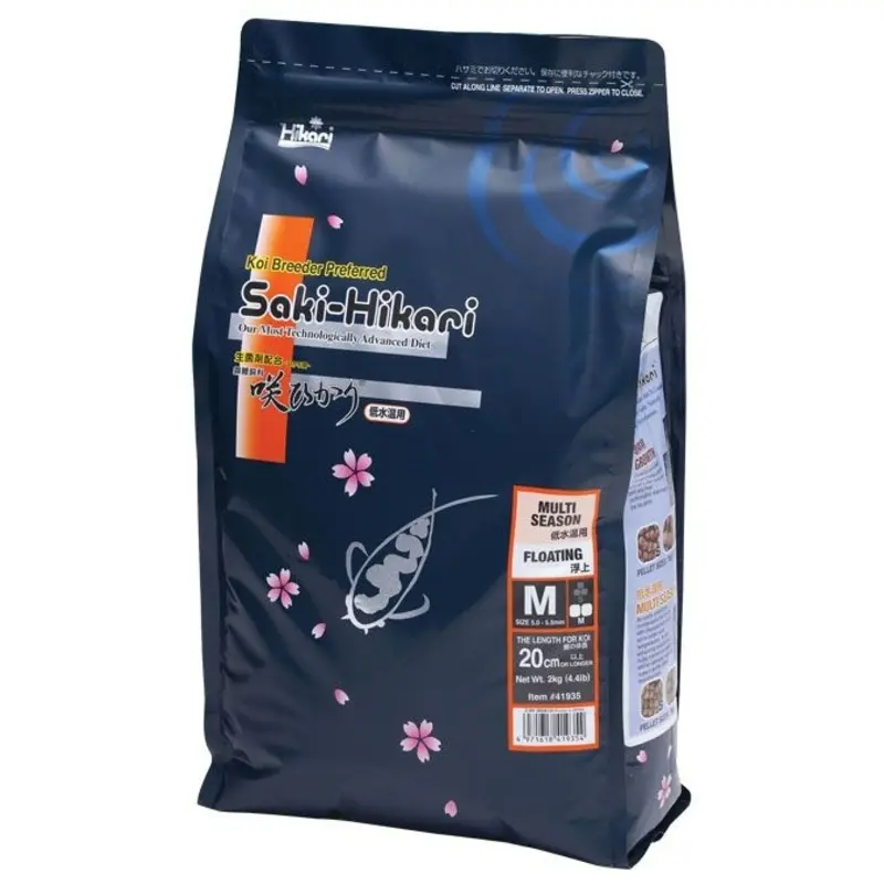Hikari Saki- Multi-Season Fish Food - Pellets - 5Kg Bag Medium