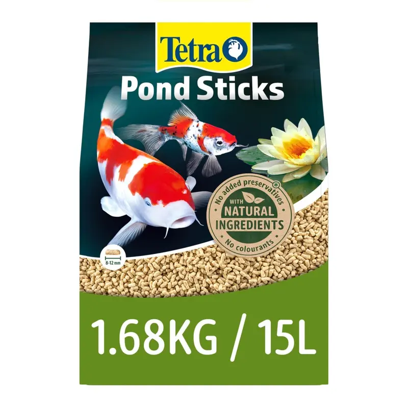 New Tetra Pond Fish Food Sticks - Biologically Balanced For Pond Fish 170124 1.68Kg