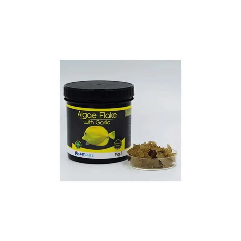 Ocean Flake Nt Labs Algae Flake With Garlic 30G