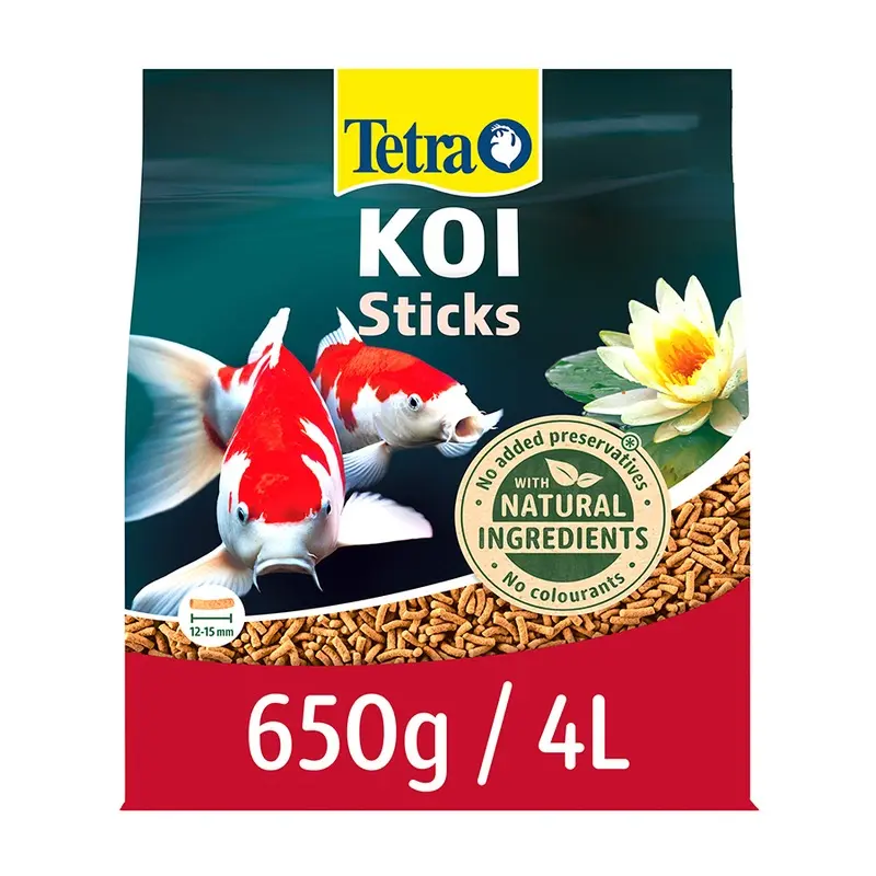 Tetra Pond Koi Sticks Complete Food For All Koi Fish 650G