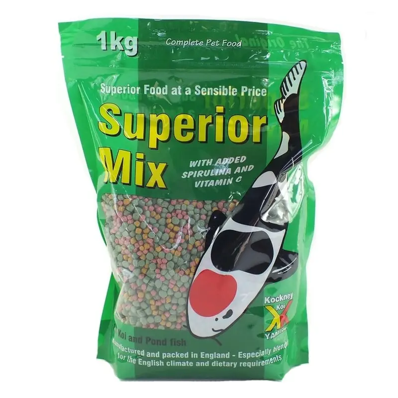 Yamitsu Kockney Koi Superior Mix Pond Fish Food 4Mm Bag 1Kg