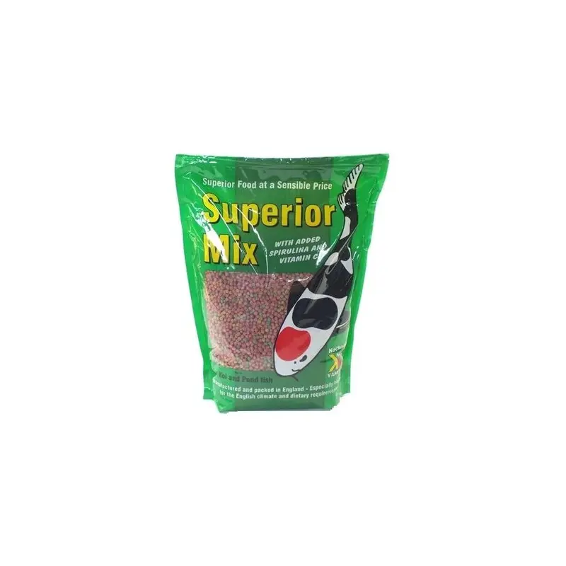 Kockney Koi Pond Fish Food Pellets Superior Mix Floating Feed Koi/Goldfish