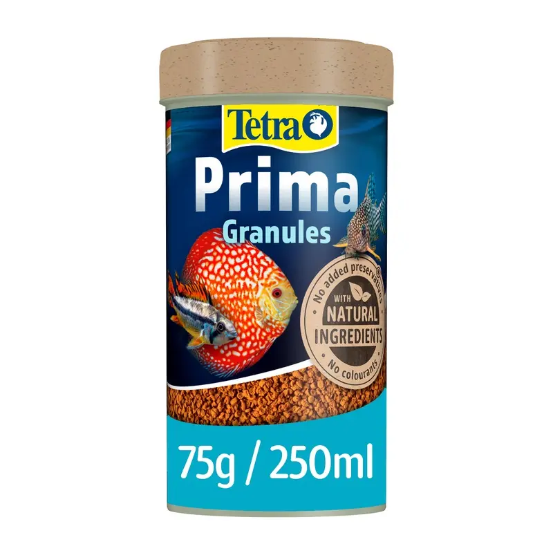Tetra Prima Tropical Fish Food Granules 75G
