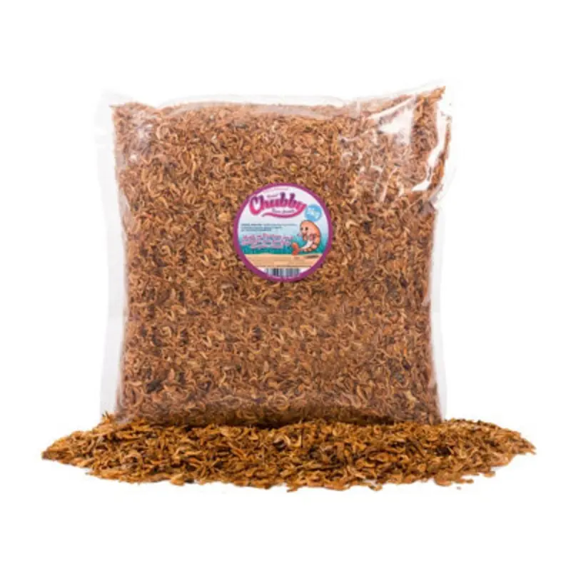 Chubby Mealworms Dried Chubby River Shrimp Fish Food 5Kg