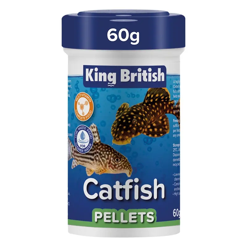 King British Complete Food Catfish Pellets 60G