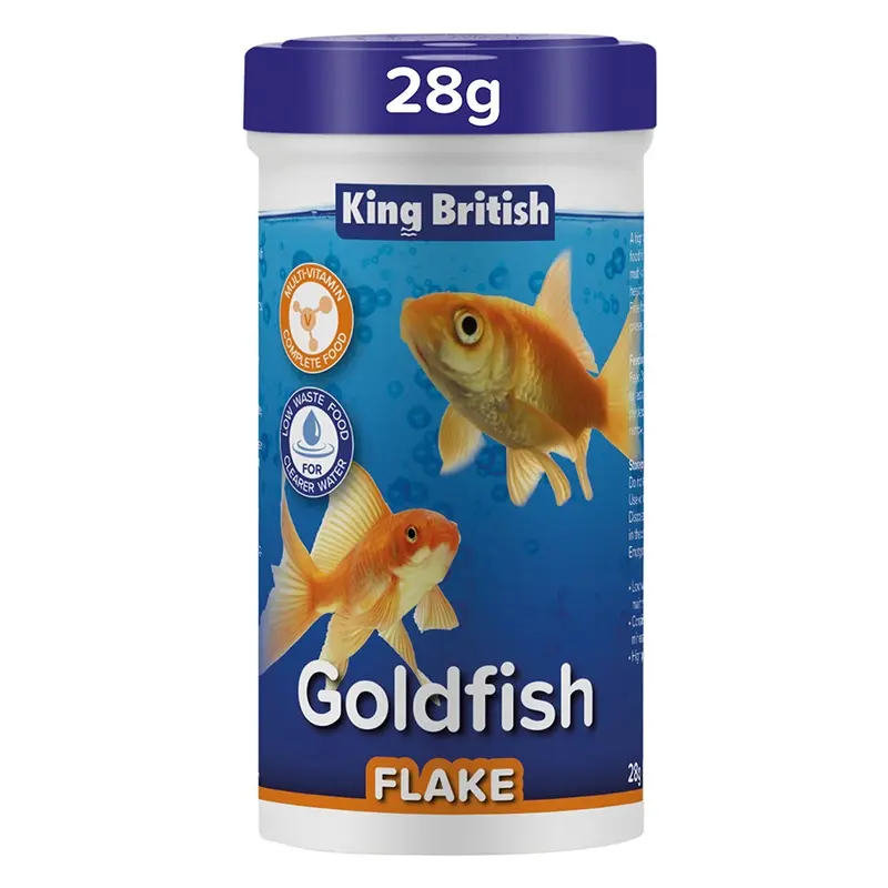 King British Goldfish Flake Food 28G