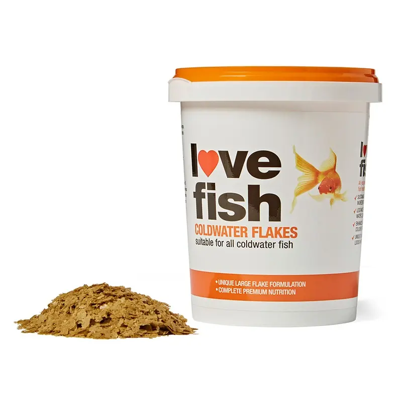 Love Fish Coldwater Fish Food Flakes 40G