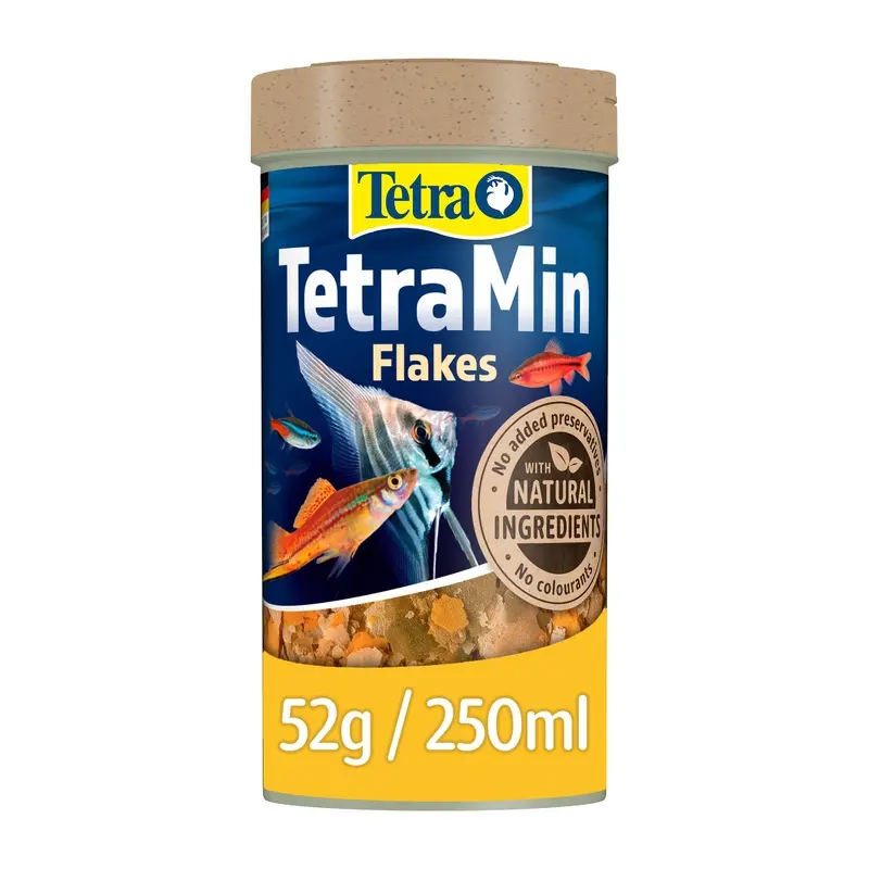Tetramin Floating Complete Tropical Fish Food Flakes 52G