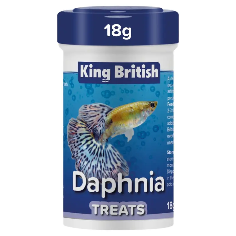 King British Daphnia Fish Treats 18G