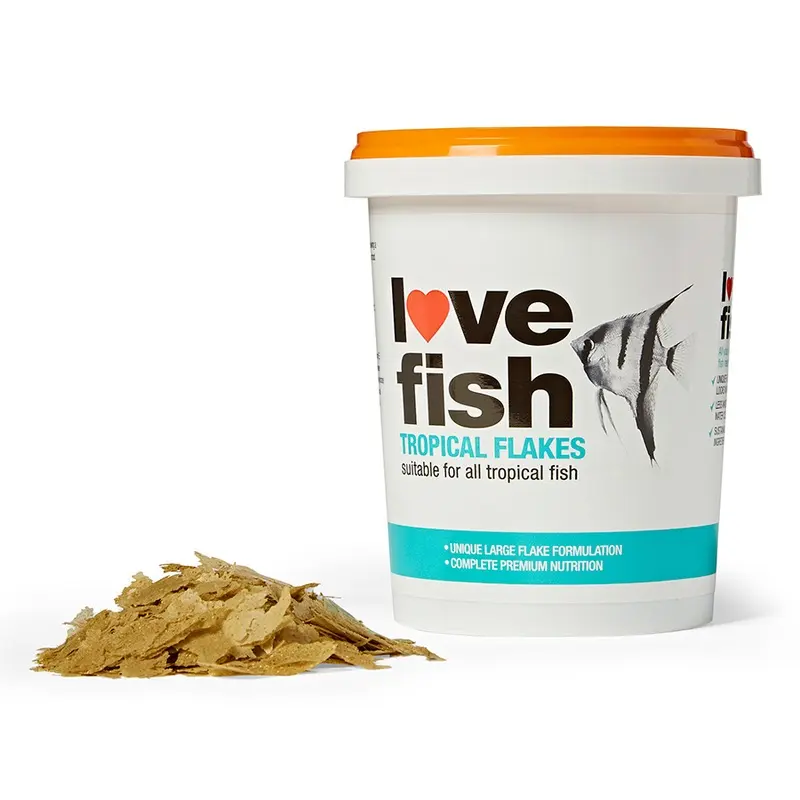 Love Fish Tropical Fish Food Flakes 40G