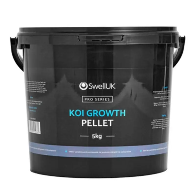 Swell White Uk Pro Koi Growth Pond Fish Food Pellets 5Kg
