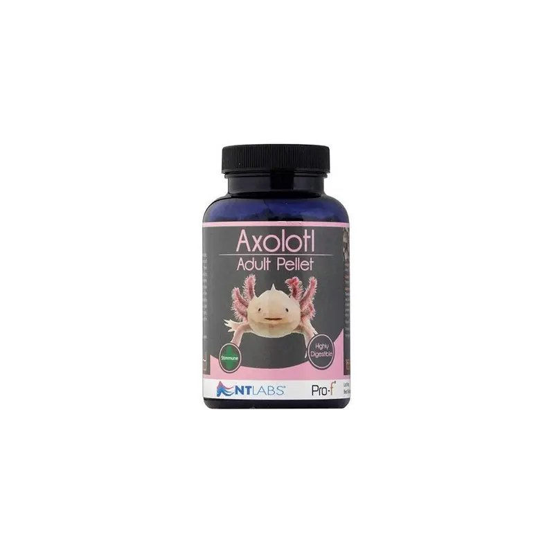 New Nt Labs Pro-F Axolotl Adult Pellets Freshwater Amphibian Food 165G