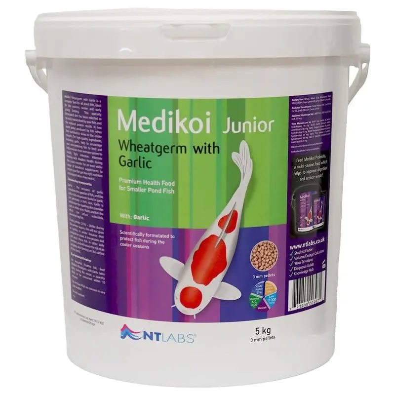 Nt Labs Medikoi Wheatg/Garlic 6Mm Pellet | 5Kg