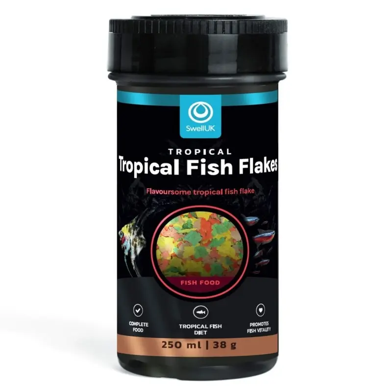 Swell Uk Swell Tropical Fish Flakes 250Ml/38G - Pack Size 2