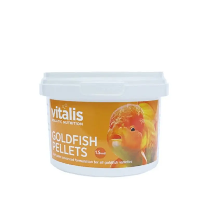 B&Q Vitalis Goldfish Pellets 1.5Mm Fish Food Shubunkin Comet Aquarium 140G