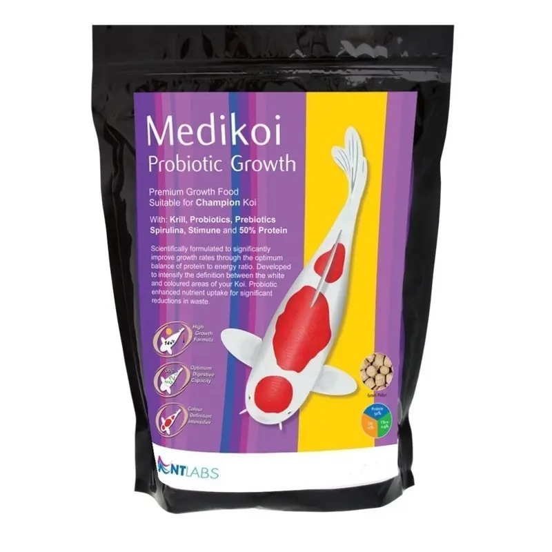 New Nt Labs Medikoi Probiotic Growth 6Mm Pond Fish Pallet C-134 1.75Kg