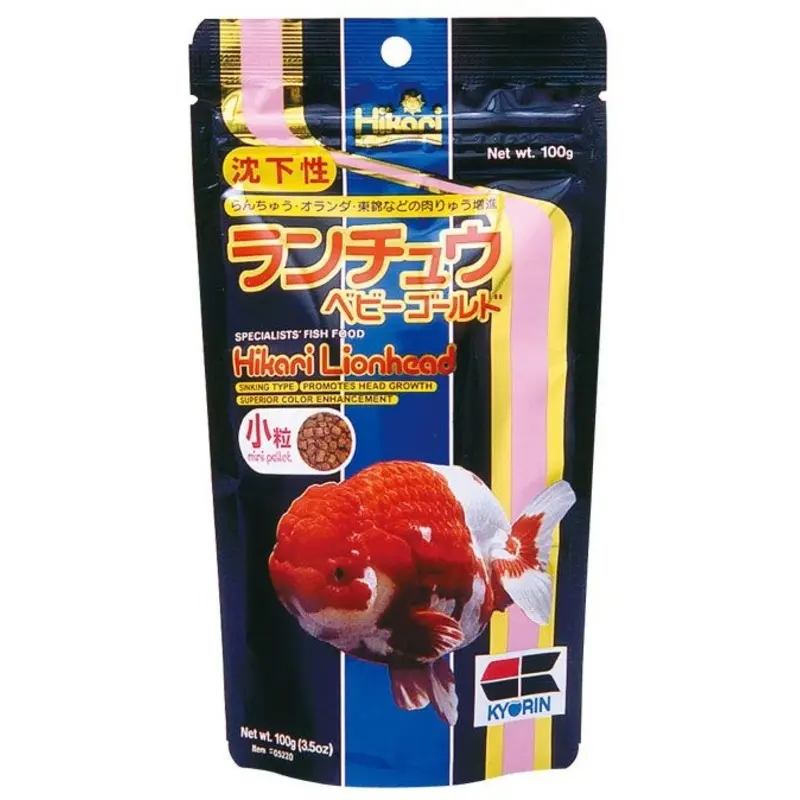 Hikari Lionhead Goldfish Food - Bag Light 350G