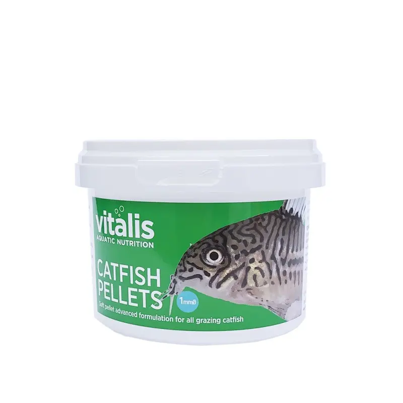 New Vitalis (140G) Tropical Catfish Pellet Extra Fresh Water 1Mm Fish Food Small