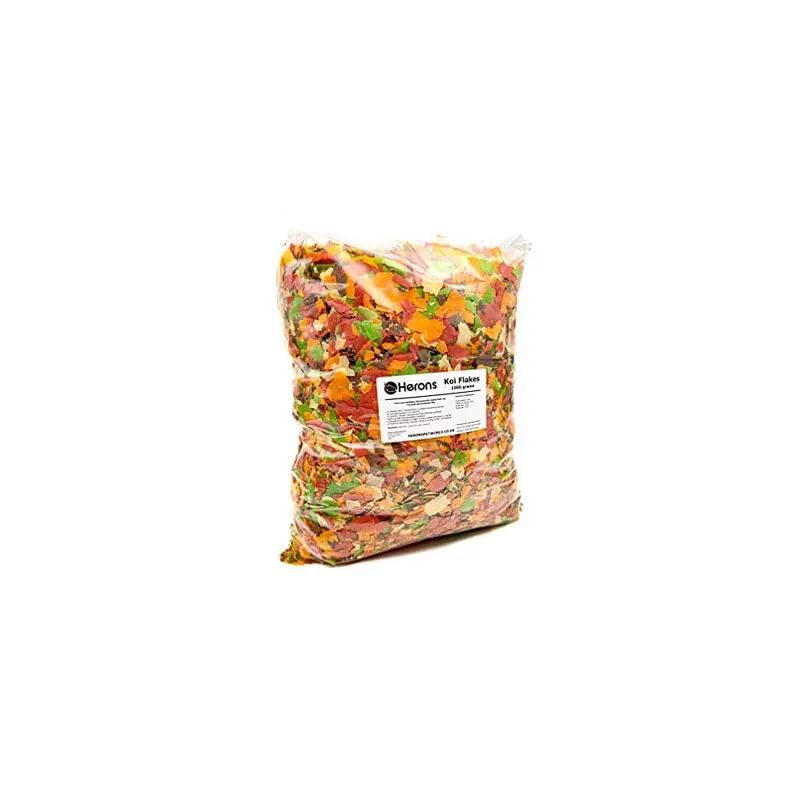 Herons Koi Flakes - 10L - Complete Feed 1Kg