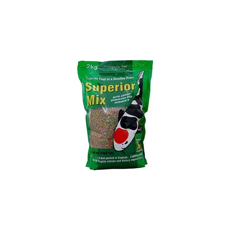 Kockney Koi Superior Mix Pond Fish Food 4Mm Bag 2Kg