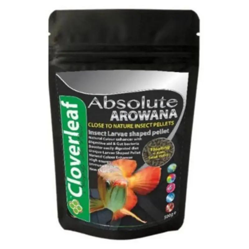 Cloverleaf Arowana Bug Diet Fish Food 350G