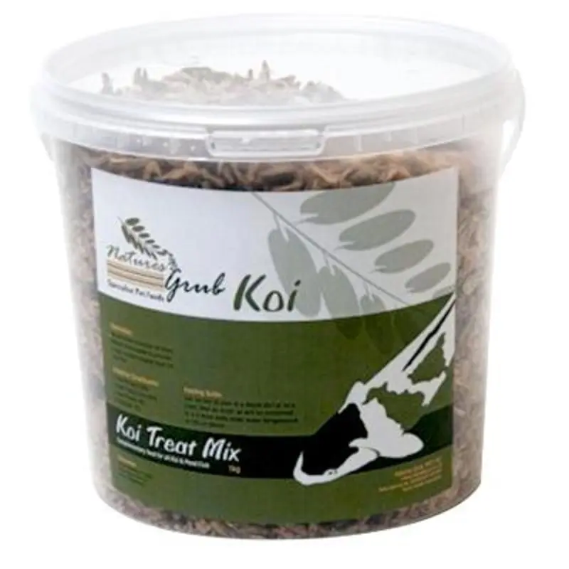 Natures Grub Koi Treat Mix Pond Food - 1Kg