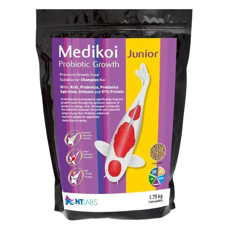 Nt Labs Medikoi Probiotic Growth 3Mm Pellet 1.75Kg