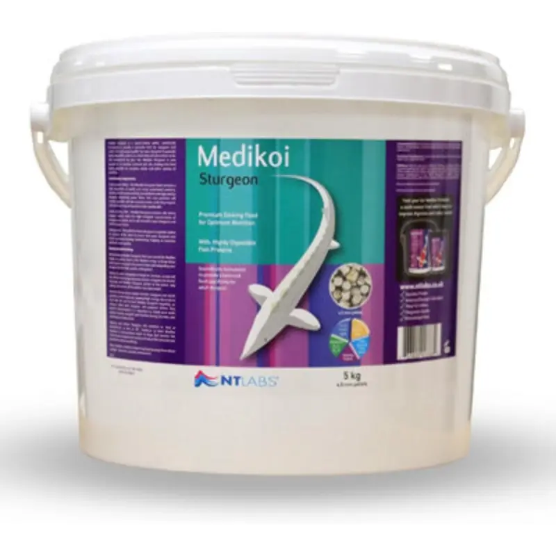 Nt Labs Medikoi Sturgeon & Sterlet Food Pellet Food 4.5Mm 5Kg