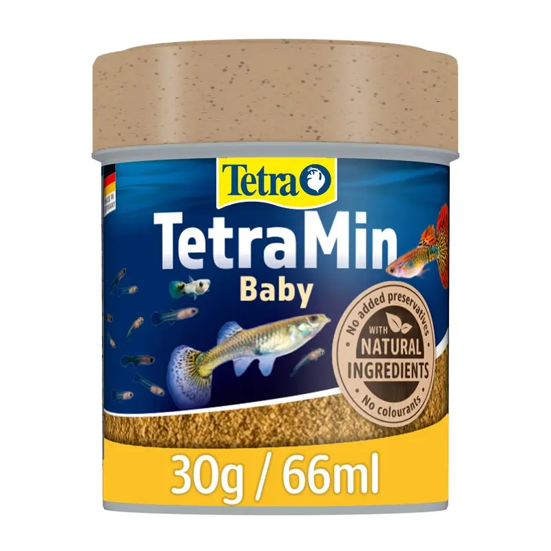 Tetramin Floating Complete Baby Tropical Fish Food Flakes 30G