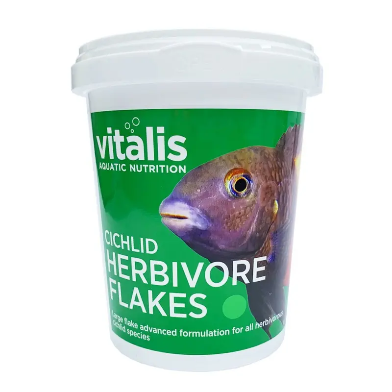 Vitalis (40G) Cichlid Herbivore Flake Aquarium Fish Tank Food 40G