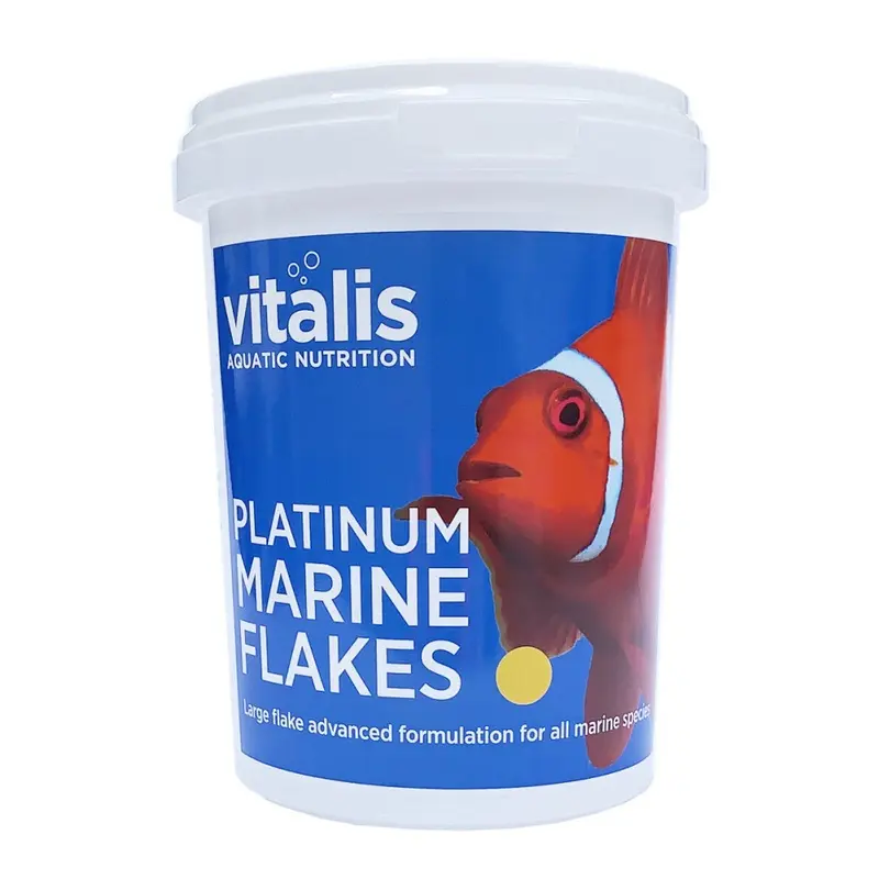 New Vitalis (40G) Platinum Marine Fish Flakes Aquarium Food 40G