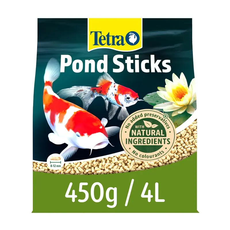 Tetra Pond Fish Food Sticks 450g - biologically balanced for pond fish