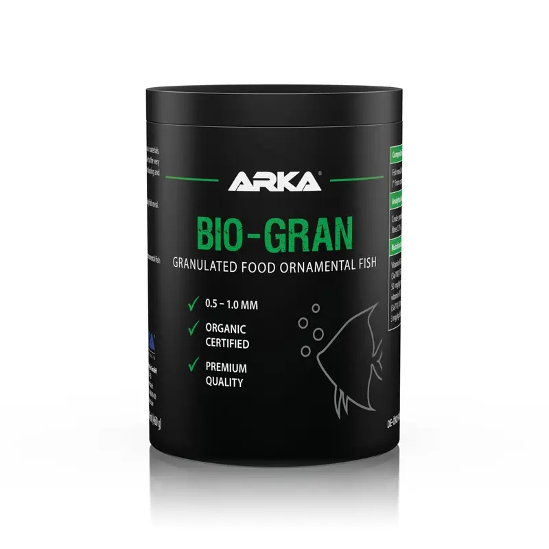 ARKA - BioGran cibo organico granulare 0,5-1mm 1000ml (460g)