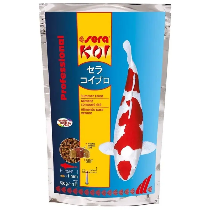Brand:-Sera Koi Professional Summer Fish Food Size 17