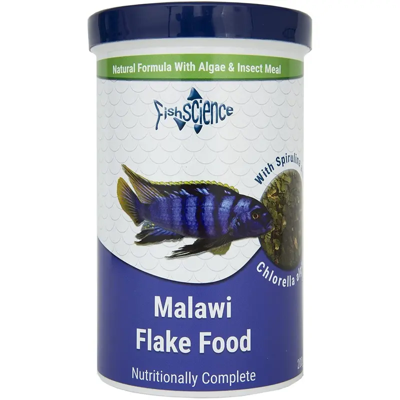 Fishscience Malawi Flake Food Fish Feed 200G