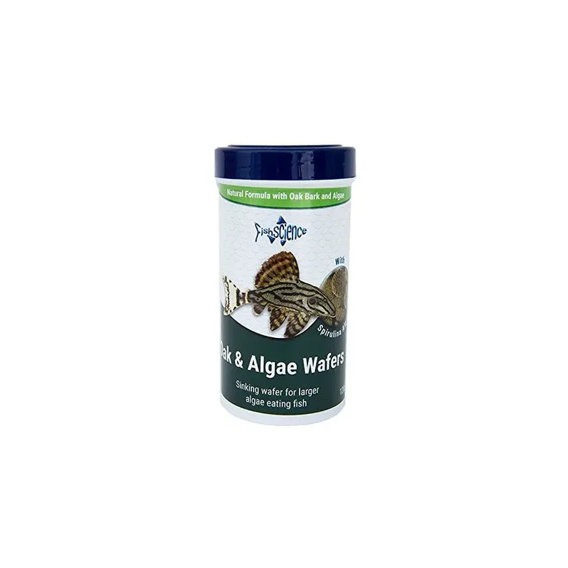 Fishscience Oak & Algae Wafers Aquarium Fish Food 120G