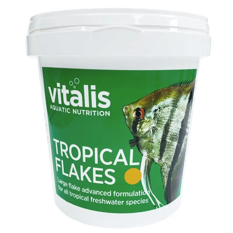 New Vitalis (90G) Tropical Flakes For Freshwater Aquarium Fish 90G