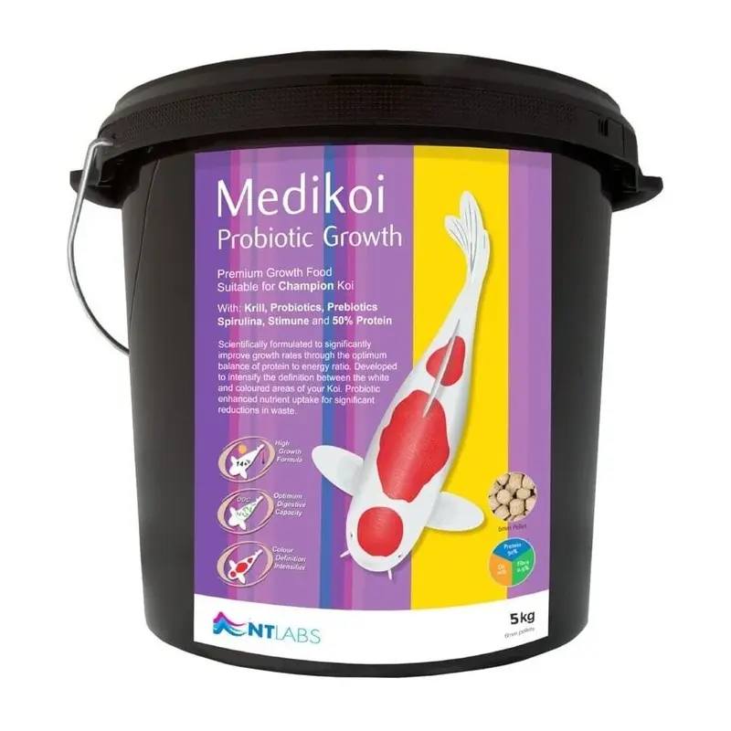 Nt Labs Medikoi Probiotic Growth 6Mm Pellet 5Kg