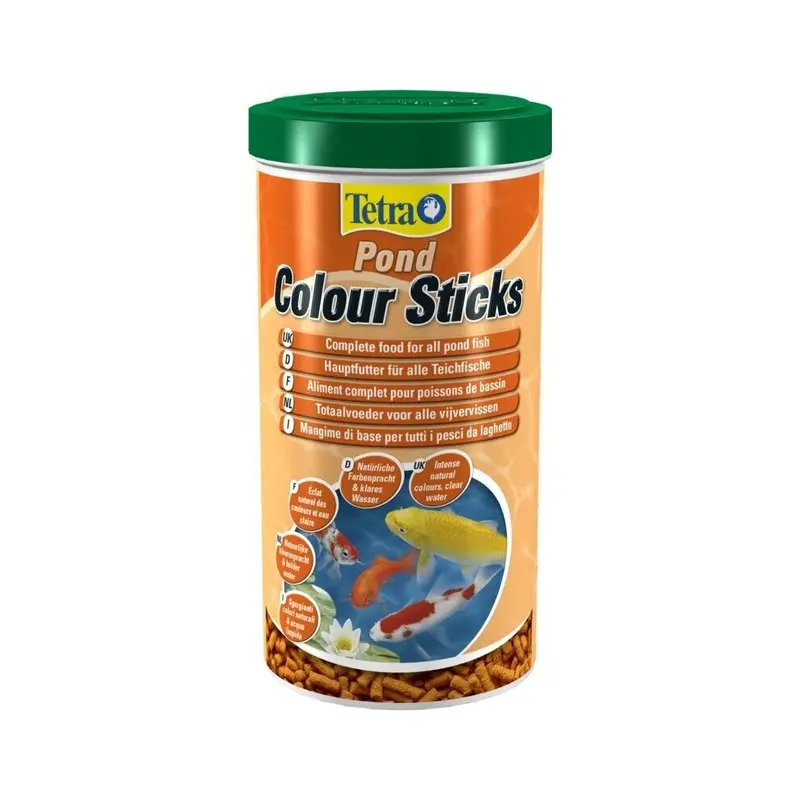 New Tetra Pond Colour Sticks (175G) [739536] 739536 1L