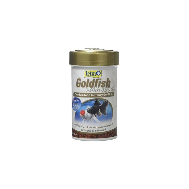 Tetra Japan Goldfish Fish Food, Mini-Sticks Premium Food For Fancy Goldfish, 100 Ml