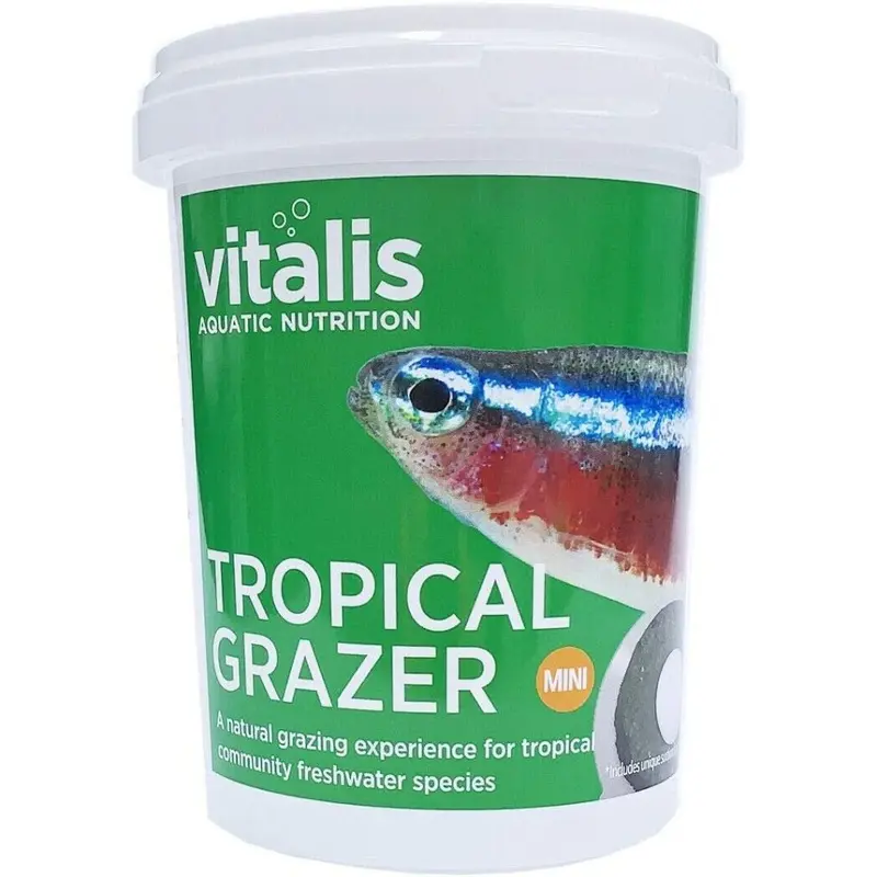 Vitalis Tropical Grazer Mini Fish Food 240G