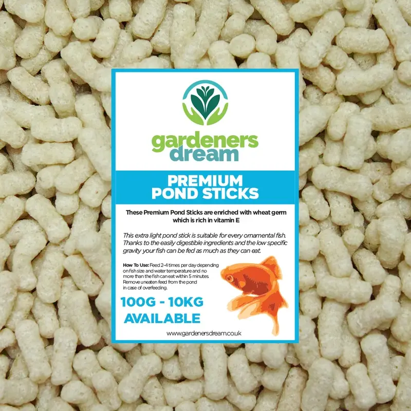 Gardeners Dream Pond Fish Sticks - 100G