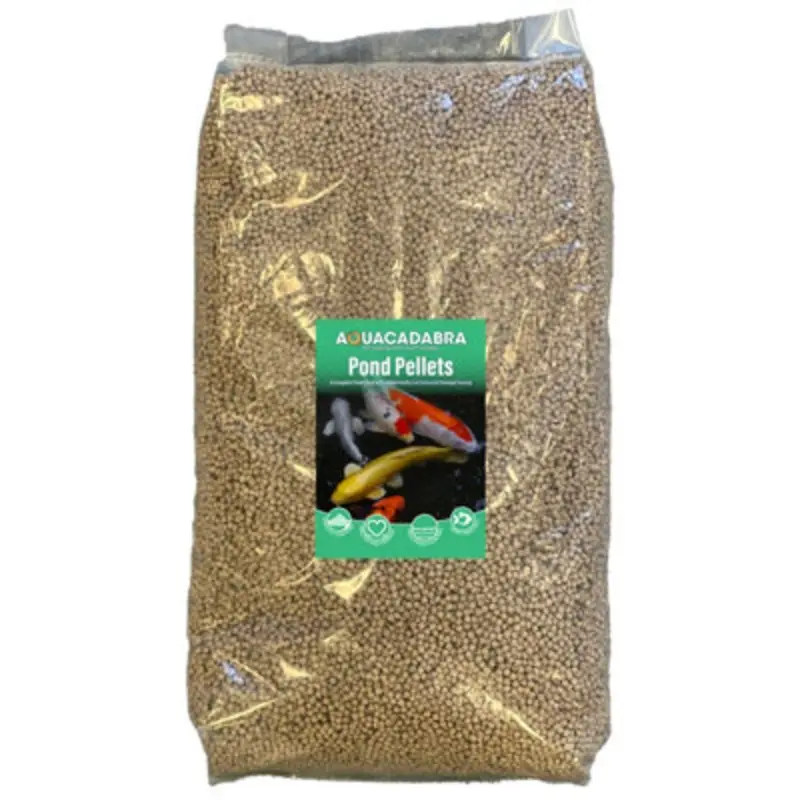 Aquacadabra Floating Koi Goldfish Premium Fish Food Pond Pellets 10Kg