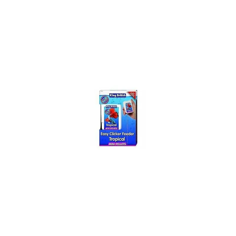 King British Tropical Easy Clicker Feeder - 225061 30G