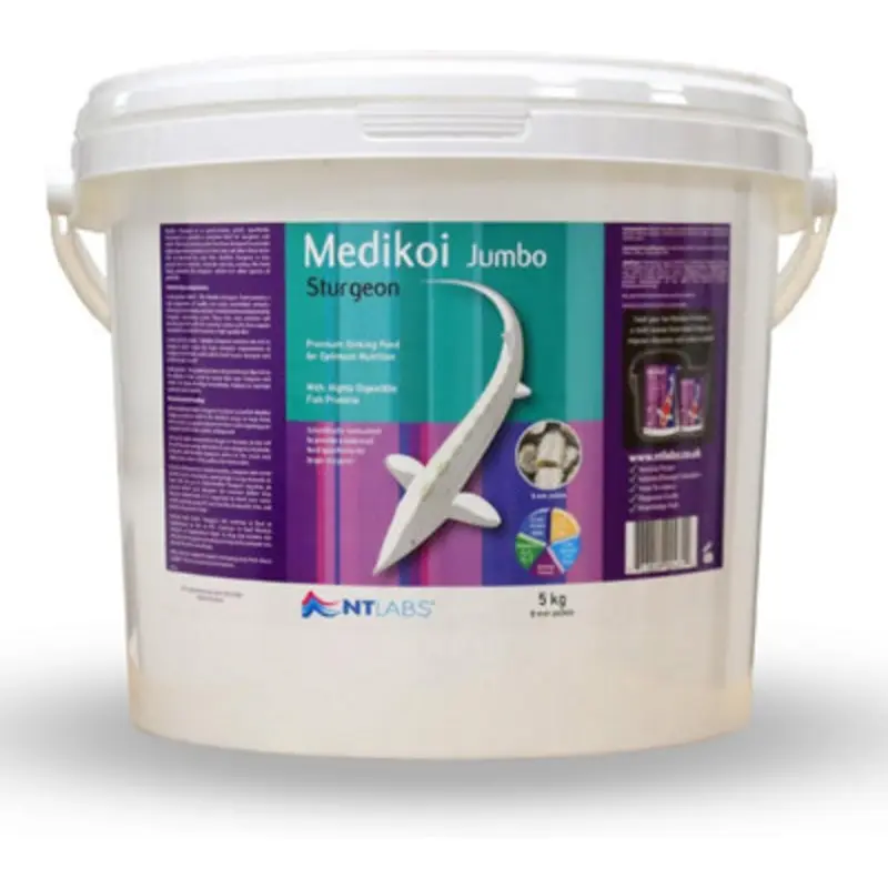Nt Labs Medikoi Sturgeon & Sterlet Food Jumbo Pellet Food 8Mm 5Kg