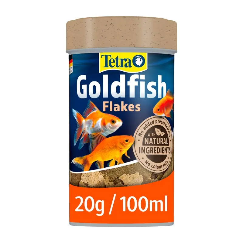 Tetra Goldfish Complete Fish Food Flakes 20G