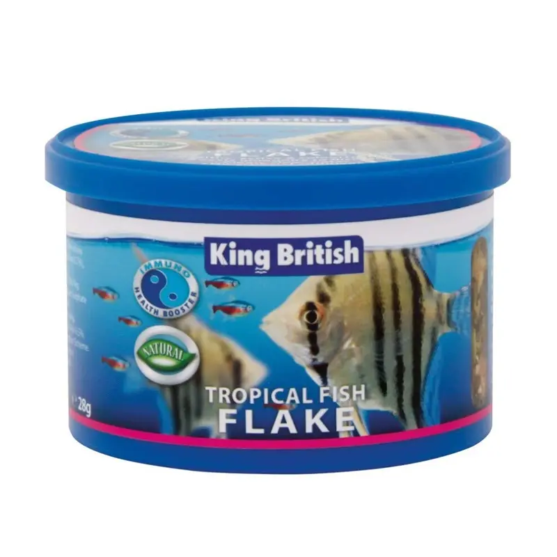 King British X Natural Tropical Flake (With Ihb) 55G Size 6